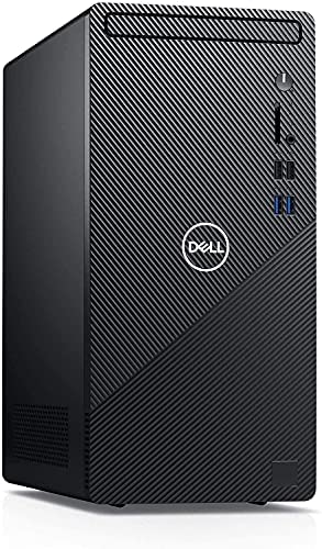 Newest Dell Inspiron 3880 Business Desktop Computer 10th Gen Intel Hexa-Core i5-10400 up to 4.3GHz 8GB DDR4 RAM 256GB PCIe SSD + 1TB HDD WiFi VGA HDMI for Business and Students No DVD Windows 10 Pro