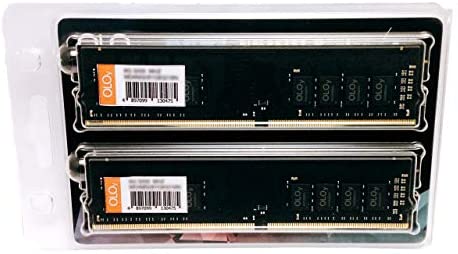 OLOy DDR4 RAM 16GB (2x8GB) 2400 MHz CL17 1.2V 288-Pin Desktop Gaming UDIMM (MD4U082417BZDB)