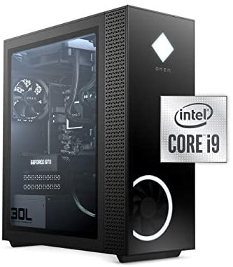 OMEN 30L Gaming Desktop PC, NVIDIA GeForce RTX 3080 Graphics Card, 10th Generation Intel Core i9-10850K Processor, 32 GB RAM, 1 TB SSD and 2 TB Hard Drive, Windows 10 Home (GT13-0092, 2020)