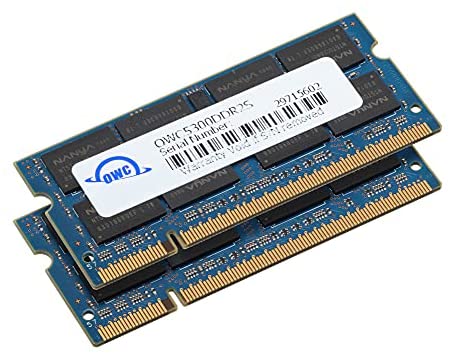 OWC 4GB (2 x 2GB) PC5300 DDR2 667MHz SO-DIMMs Memory Compatible with MacBook, MacBook Pro, iMac, Mac Mini Core 2 Duo Models