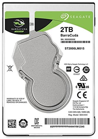 (Old Model) Seagate 2TB Laptop HDD SATA 6Gb/s 128MB Cache 2.5-Inch Internal Hard Drive (ST2000LM015)