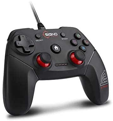 PC Controller Wired Controller for PC Windows XP/7/8/10/PS3/Android/Steam/TV Box, USB 2.0 Controller, Plug and Play, Easy to Install