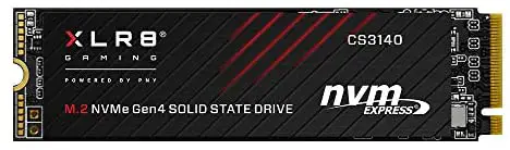 PNY XLR8 CS3140 2TB M.2 NVMe Gen4 x4 Internal Solid State Drive (SSD) – M280CS3140-2TB-RB​
