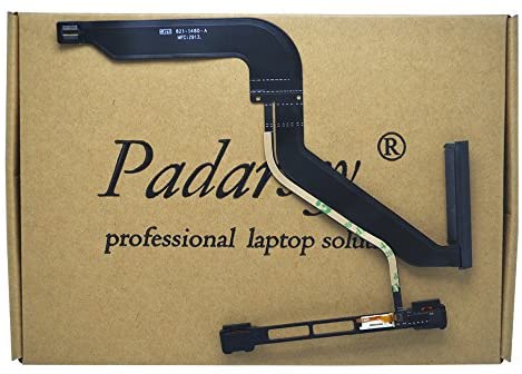 Padarsey 923-0104 HDD Hard Drive HD Cable w/IR/Sleep/HD Cable with Bracket for MacBook Pro Unibody 13″ A1278 2012 MD101 MD102 821-1480-A (IR/Sleep)(Please Check Your Part NO.is 821-1480-A)
