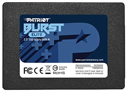 Patriot Burst Elite SATA 3 120GB SSD 2.5″ Solid State Drive