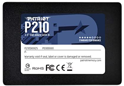 Patriot P210 SATA 3 1TB SSD 2.5 Inch