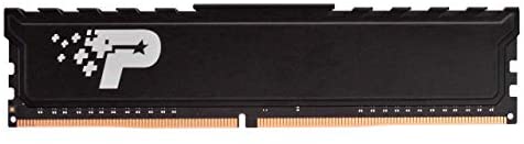 Patriot Signature Premium DDR4 4GB (1x4GB) 2666MHz (PC4-21300) UDIMM with Heatshield PSP44G266681H1