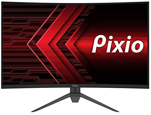Pixio PXC327 32 inch 165Hz WQHD 2560 x 1440 Wide Screen Display Professional 1440p 165Hz 32-inch FreeSync HDR, 32 inch Curved Gaming Monitor