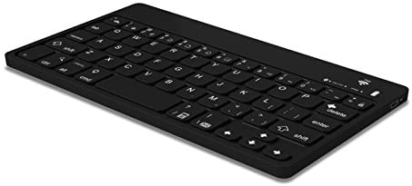 Polaroid Universal Bluetooth Wireless Keyboard for Smartphones – Retail Packaging – Black