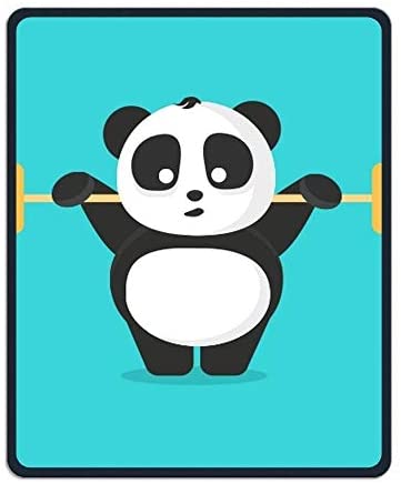 Precision Seamed and Durable Funny Cute Baby Panda Creating Cheap No Minimum Mouse Pad Non-Slip Rubber Gaming Office Mouse Pad for Men and Women
