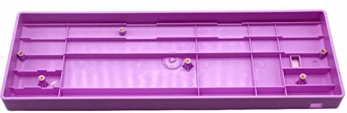 Purple Mini Keyboard GH60 Plastic Case for 60% Mechanical Gaming Keyboard Compatible Poker2 Pok3r Faceu 60 Plastic Shell