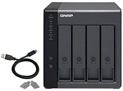 QNAP TR-004 4 Bay USB Type-C Direct Attached Storage (DAS) with hardware RAID (Diskless)