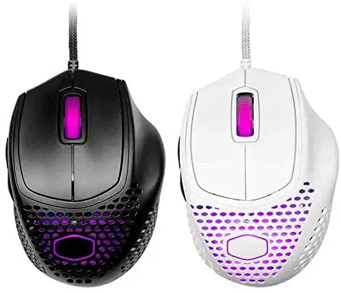 RGB Backlight Computer Gaming Mouse Lightweight Honeycomb for PC Laptop Small and Medium-Sized Gamer Mice