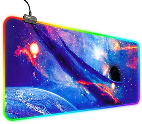 RGB Mouse Pad, Zpose Led Mouse Pad, Gaming Mouse Pad, Large Gaming Mouse Pad, Gaming Mousepad, Large Mouse Pad Gaming, Mouse Pad Gaming, 14 Lighting Modes, RGB Mouse Pad, Gaming Mouse Pad, 31.5×11.8In
