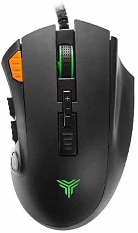RGB Wired Gaming Mouse, Teamwolf Pro Optical Gaming Mice for PC Video Game Player
