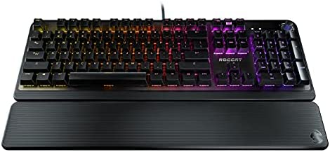 ROCCAT Pyro Mechanical Gaming Keyboard with RGB Lightning, Black (ROC-12-622)