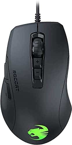 ROCCAT ROC-11-730 Kone Pure Ultra – Light ErgonoMic Gaming Mouse (16000 Dpi Optical Sensor RGB Lighting Ultra Light) Black