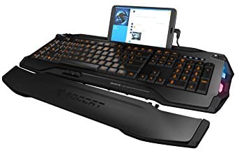 ROCCAT SKELTR Bluetooth Smart Communication RGB Gaming Keyboard, Black