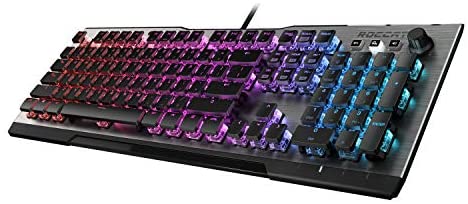 ROCCAT Vulcan 100 AIMO RGB Mechanical Gaming Keyboard – Brown Switches