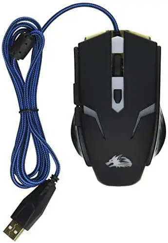 ROCKSOUL RSMS-00115 6D Optical Gaming Mouse, Black