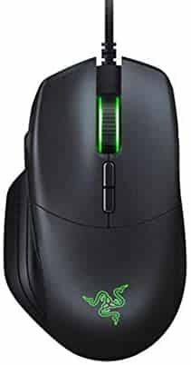 Razer Basilisk Gaming Mouse: 16,000 DPI Optical Sensor – Chroma RGB Lighting – 8 Programmable Buttons – Mechanical Switches – Customizable Scroll Resistance – Classic Black