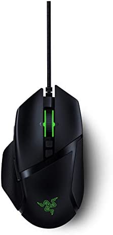 Razer Basilisk V2 – Wired USB Gaming Mouse with Optical Mouse Switches, Focus+ 20K Optical Sensor, 11 Programmable Buttons and Speedflex Cable