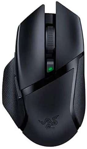 Razer Basilisk X Hyperspeed Wireless Gaming Mouse: Bluetooth & Wireless Compatible, 16K DPI Optical Sensor, 6 Programmable Buttons, 450 Hr Battery, Classic Black