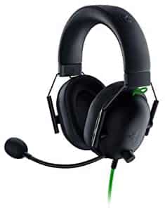 Razer BlackShark V2 X Gaming Headset: 7.1 Surround Sound – 50mm Drivers – Memory Foam Cushion – PC, PS4,PS5, Nintendo Switch, Xbox One, Xbox Series X & S, Mobile – 3.5mm Audio Jack – Black