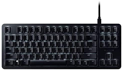 Razer BlackWidow Lite Silent Mechanical Gaming Keyboard – Orange Switch – Black
