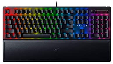 Razer BlackWidow V3 Chroma Mechanical Gaming Keyboard Green Switch Black US