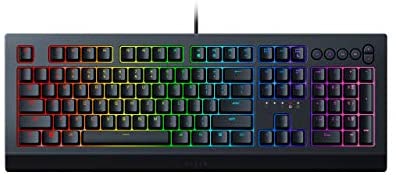 Razer Cynosa V2 Gaming Keyboard: Customizable Chroma RGB Lighting – Individually Backlit Keys – Spill-Resistant Design – Programmable Macro Functionality – Dedicated Media Keys (Renewed)