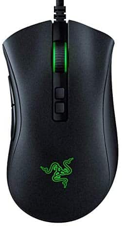 Razer DeathAdder v2 Ergonomic Wired Gaming Mouse Chroma RGB Lighting Programmable (Renewed)