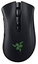 Razer DeathAdder v2 Pro Wireless Gaming Mouse: 20K DPI Optical Sensor – 3X Faster Than Mechanical Optical Switch – Chroma RGB Lighting – 70 Hr Battery Life – 8 Programmable Buttons – Classic Black
