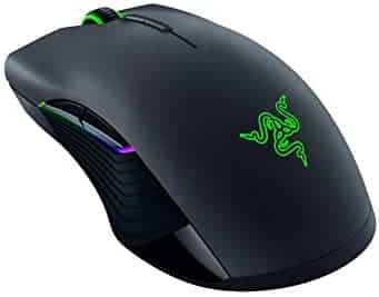 Razer Lancehead – Wireless Gaming Mouse: 16, 000 DPI Laser Sensor – Chroma RGB Lighting – 8 Programmable Buttons – Mechanical Switches