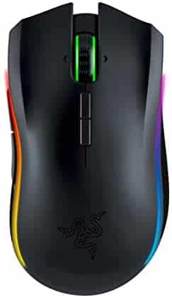 Razer Mamba Chroma – Professional Grade Esports Wired/Wireless Ergonomic Gaming Mouse – 16,000 DPI Sensor