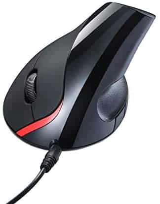 Rechargeable Ergonomics Vertical Gaming Mouse Optical Mouse 2.4GHZ 800/1200/1600 Dpi,Wrist Healing Vertical Mice for Laptop, Desktop,Pc,Computer