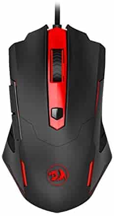 Redragon M705 Gaming Mouse Wired USB LED Backlit Adjustable 7200 DPI Ergonomic Design for Desktop Programmable Mice Gamer