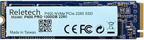 Reletech PCIe Gen4.0 1TB SSD, PS5 Expansion Internal Gaming SSD NVMe M.2 Up to 5,000 MB/s Solid State Drive for PC Laptop Desktop Extreme Performance (QLC, 1TB)
