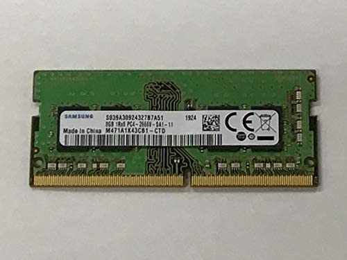SAMSUNG M471A1K43CB1-CTD 8GB DDR4 2666MHz Memory Module – Memory Modules (8GB, 1 x 8GB, DDR4, 2666 MHz, 260-Pin SO-DIMM, Black, Green)