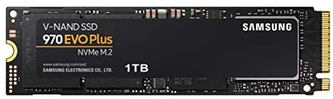 SAMSUNG (MZ-V7S1T0B/AM) 970 EVO Plus SSD 1TB – M.2 NVMe Interface Internal Solid State Drive with V-NAND Technology