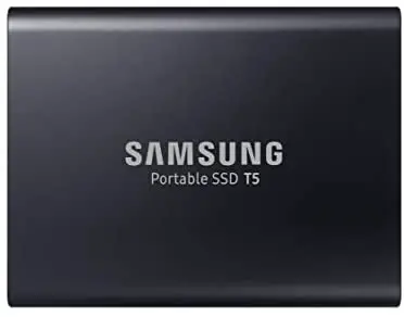SAMSUNG T5 Portable SSD 2TB – Up to 540MB/s – USB 3.1 External Solid State Drive, Black (MU-PA2T0B/AM)