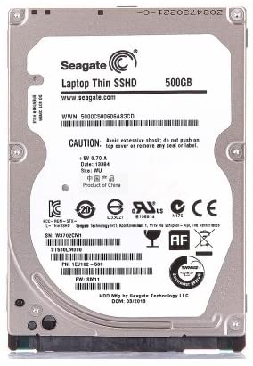 SEAGATE ST500LM000 SSHD 500GB 5400RPM 64MB SATA 6.0Gb/s 2.5 Solid State Hybrid Drive