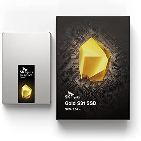 SK hynix Gold S31 1TB SATA Gen3 2.5 inch Internal SSD | SSD 1TB | Up to 560MB/S | Solid State Drive | Compact 2.5″ SSD Form Factor SK hynix SSD | Internal Solid State Drive | SATA SSD