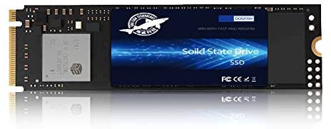 SSD PCIe NVMe 1TB Dogfish Internal Solid State Drive PCIe 3.0 x4 NVMe High Performance Hard Drive for Desktop Laptop Includes SSD 240GB 250GB 500GB 1TB (1TB M.2 PCIE NVMe)