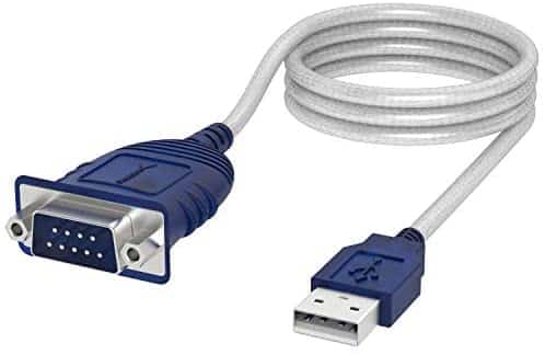 Sabrent USB 2.0 to Serial (9-Pin) DB-9 RS-232 Converter Cable, Prolific Chipset, Hexnuts, [Windows 10/8.1/8/7/VISTA/XP, Mac OS X 10.6 and Above] 6-Feet (CB-9P6F)