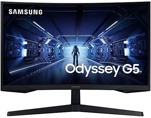 Samsung 32-inch Gaming G5 Computer Monitor LC32G57TQWNXDC (Renewed)