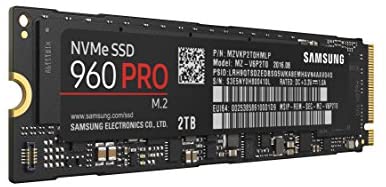 Samsung 960 PRO Series – 2TB PCIe NVMe – M.2 Internal SSD (MZ-V6P2T0BW)