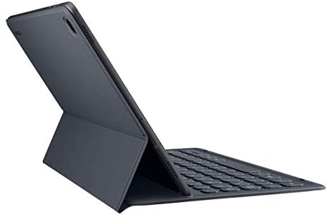 Samsung Book Cover Keyboard Folio Case for Samsung Galaxy Tab S5e – Gray (Renewed)