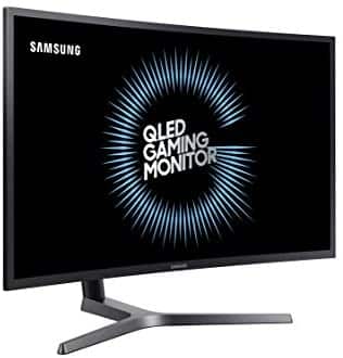 Samsung C27HG70 27″ HDR QLED 144Hz 1ms Curved Gaming Monitor with FreeSync (C27HG70QQN)