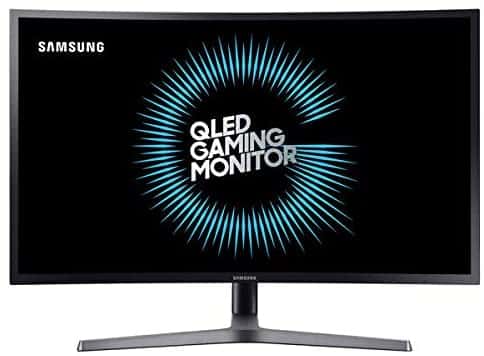 Samsung C27HG70 27-Inch HDR QLED Curved Gaming Monitor (144Hz / 1ms) Model C27HG70QQN (Renewed)